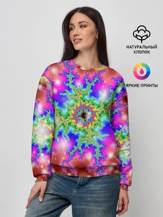 Женский свитшот / Абстракция