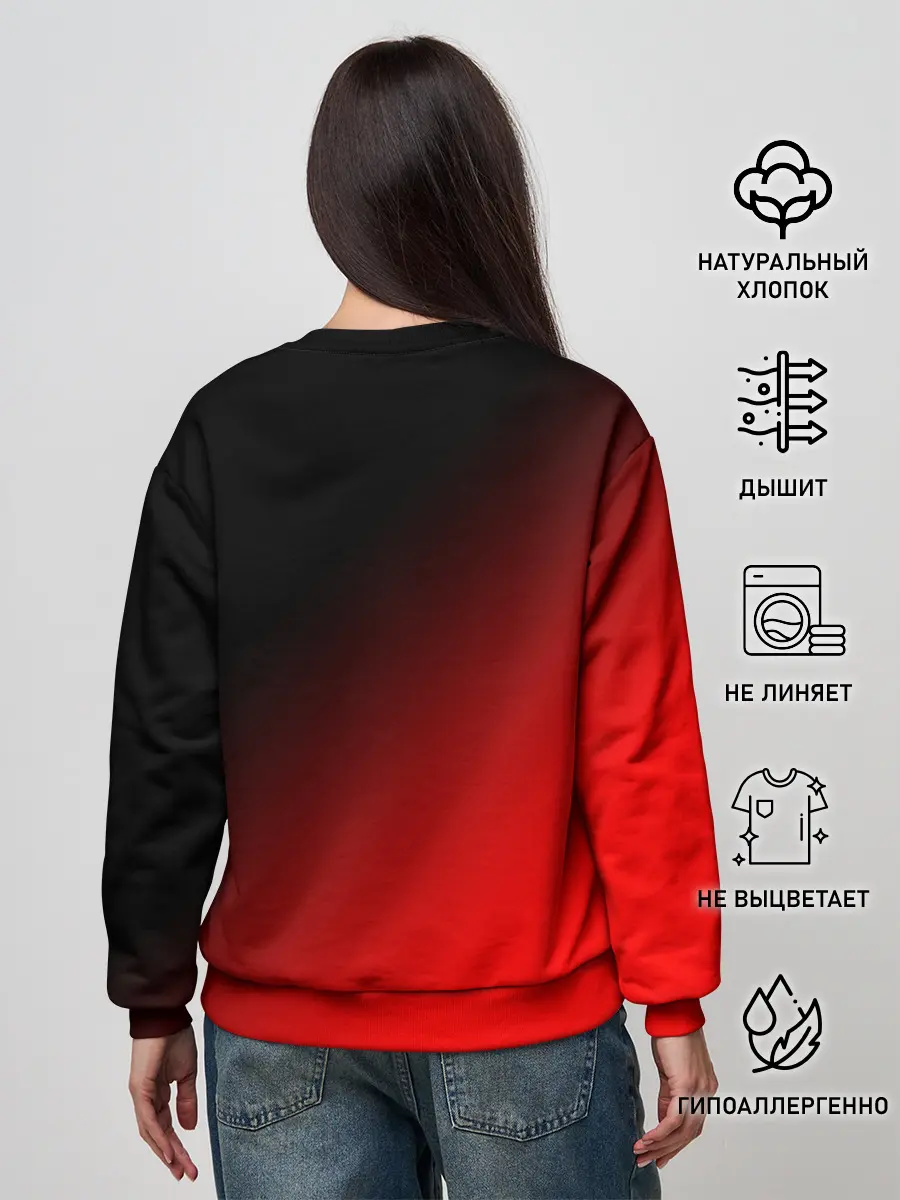 Женский свитшот / ЪУЪ СЪУКА