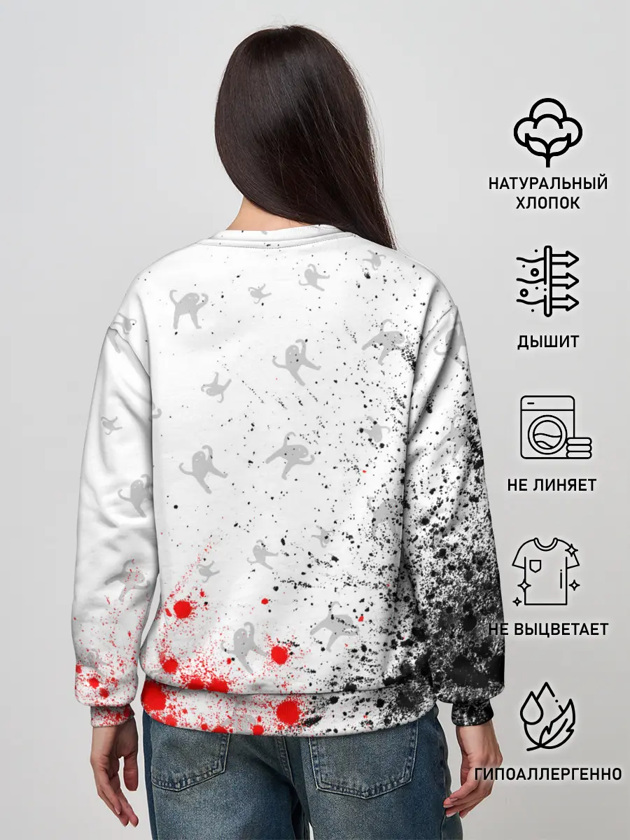 Женский свитшот / ЪУЪ СЪУКА