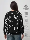 Женский свитшот / Доллар