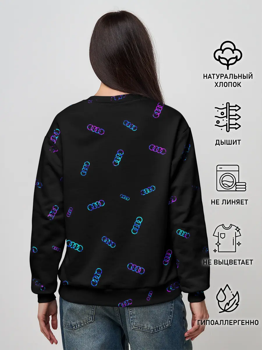 Женский свитшот / AUDI / АУДИ