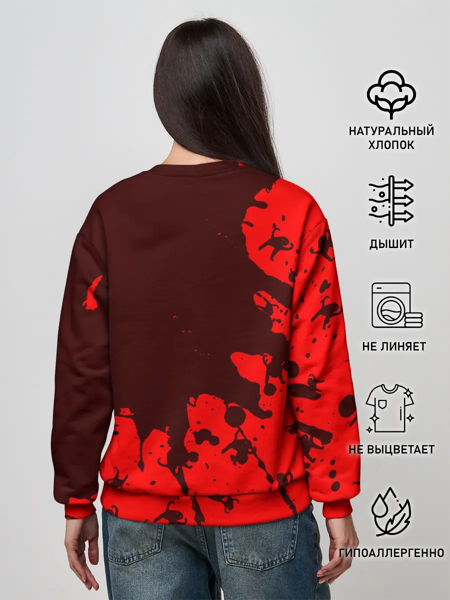 Женский свитшот / ЪУЪ СЪУКА