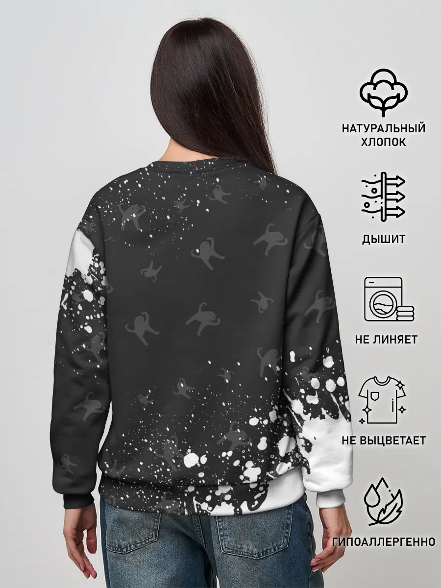 Женский свитшот / ЪУЪ СЪУКА