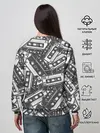 Женский свитшот / retro pattern