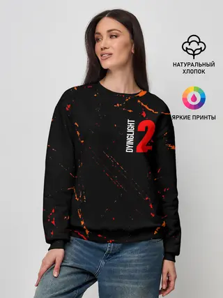 Женский свитшот / DYING LIGHT 2 / ДАИНГ ЛАЙТ