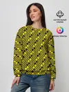 Женский свитшот / Хаффлпафф паттерн