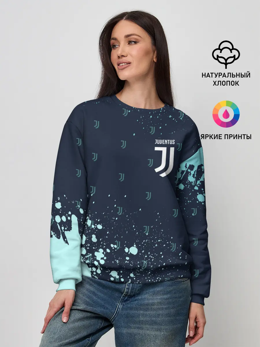 Женский свитшот / JUVENTUS / ЮВЕНТУС