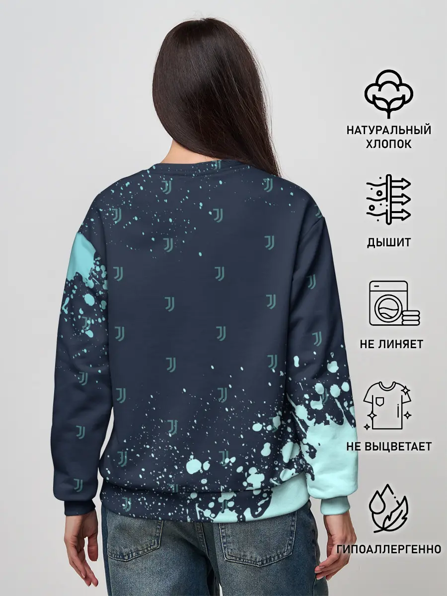 Женский свитшот / JUVENTUS / ЮВЕНТУС