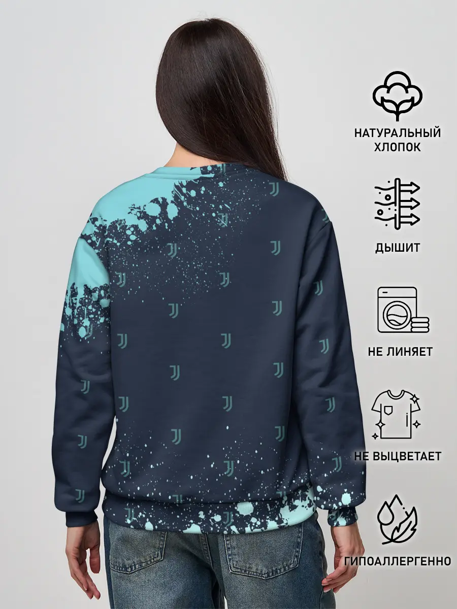 Женский свитшот / JUVENTUS / ЮВЕНТУС