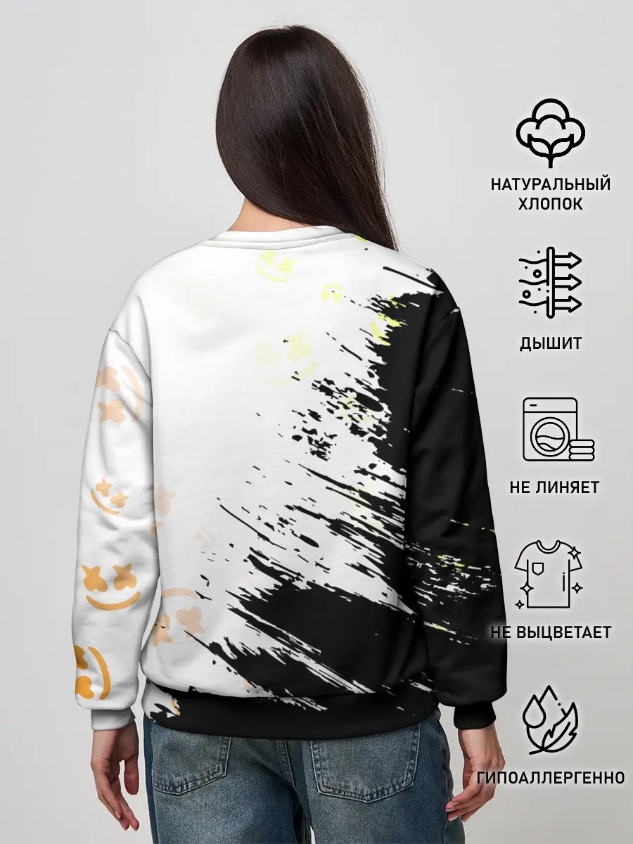 Женский свитшот / MARSHMELLO / МАРШМЕЛЛОУ