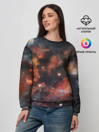 Женский свитшот / Гигантская Вселенная