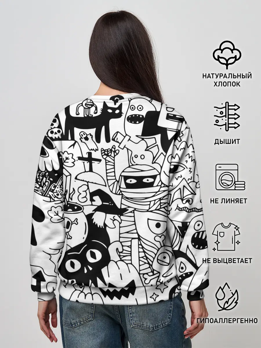 Женский свитшот / Halloween
