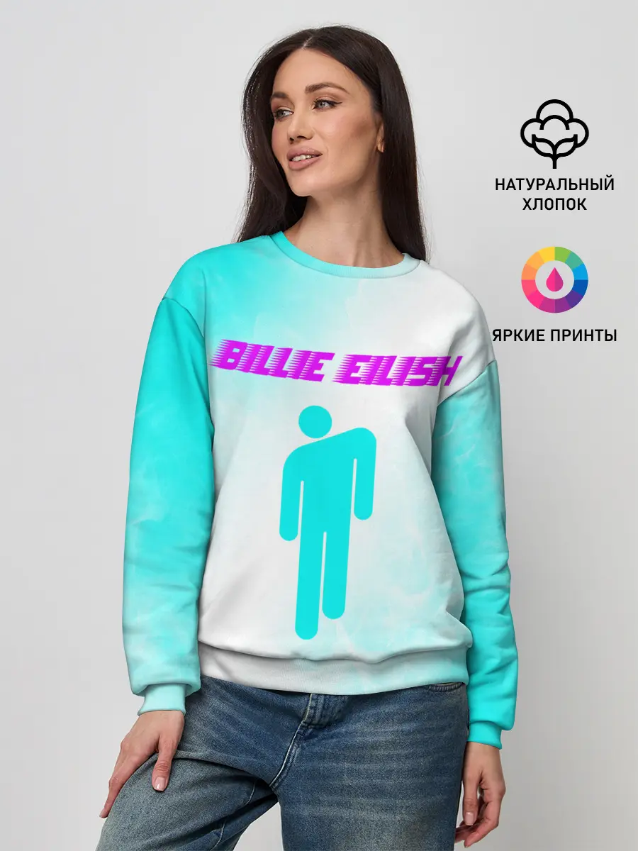 Женский свитшот / BILLIE EILISH / БИЛЛИ АЙЛИШ