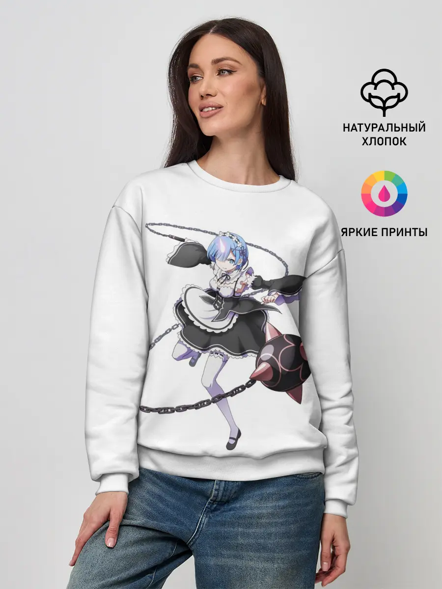 Женский свитшот / Re:Zero