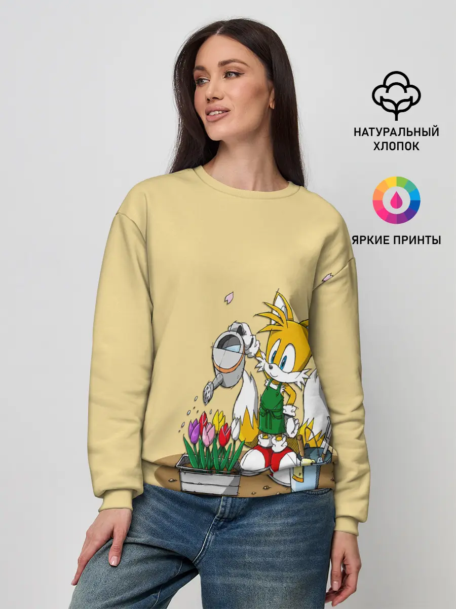 Женский свитшот / Sonic.