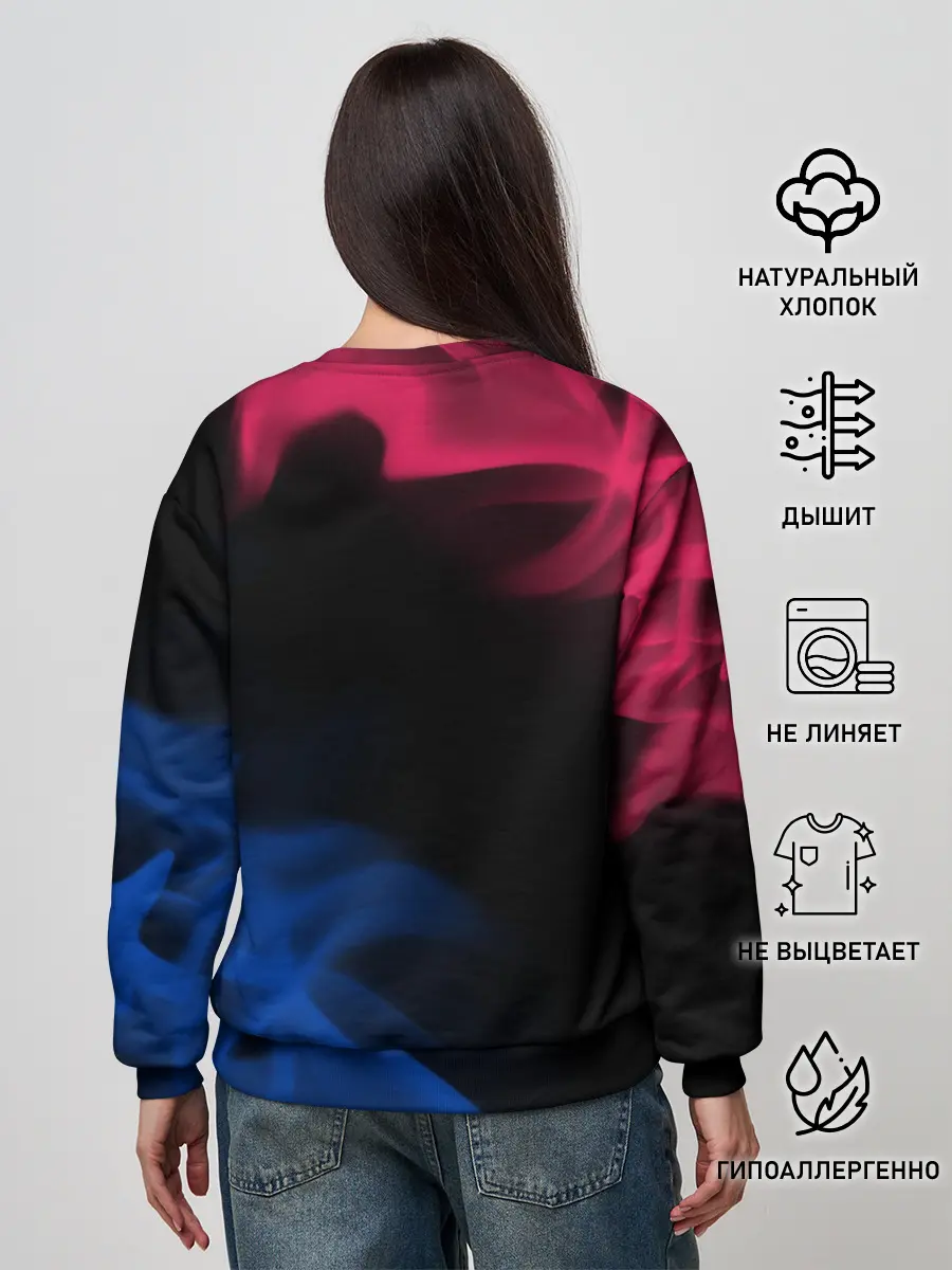 Женский свитшот / BARCELONA / БАРСЕЛОНА