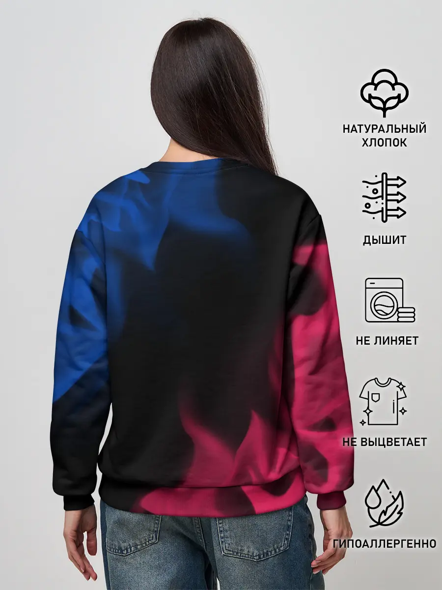 Женский свитшот / BARCELONA / БАРСЕЛОНА