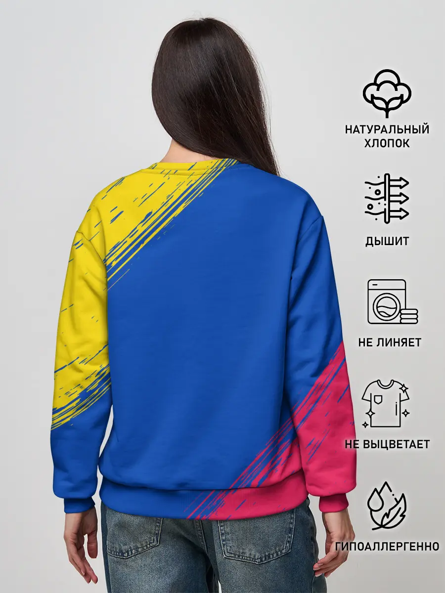 Женский свитшот / BARCELONA / БАРСЕЛОНА