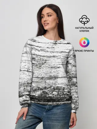 Женский свитшот / Деревянный