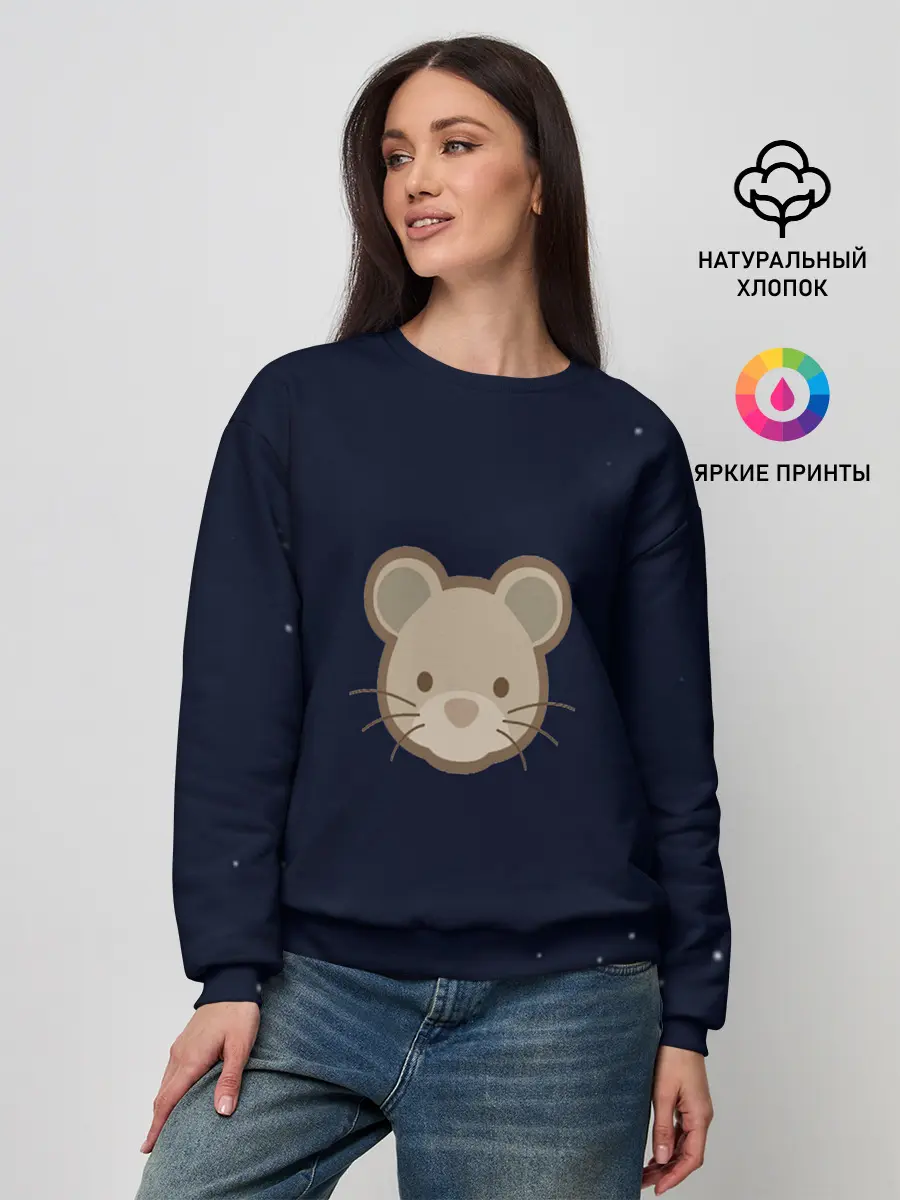 Женский свитшот / Ночная мышь