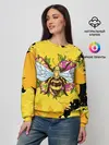 Женский свитшот / Пчела