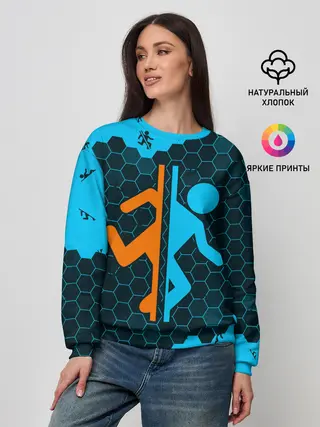 Женский свитшот / PORTAL / ПОРТАЛ