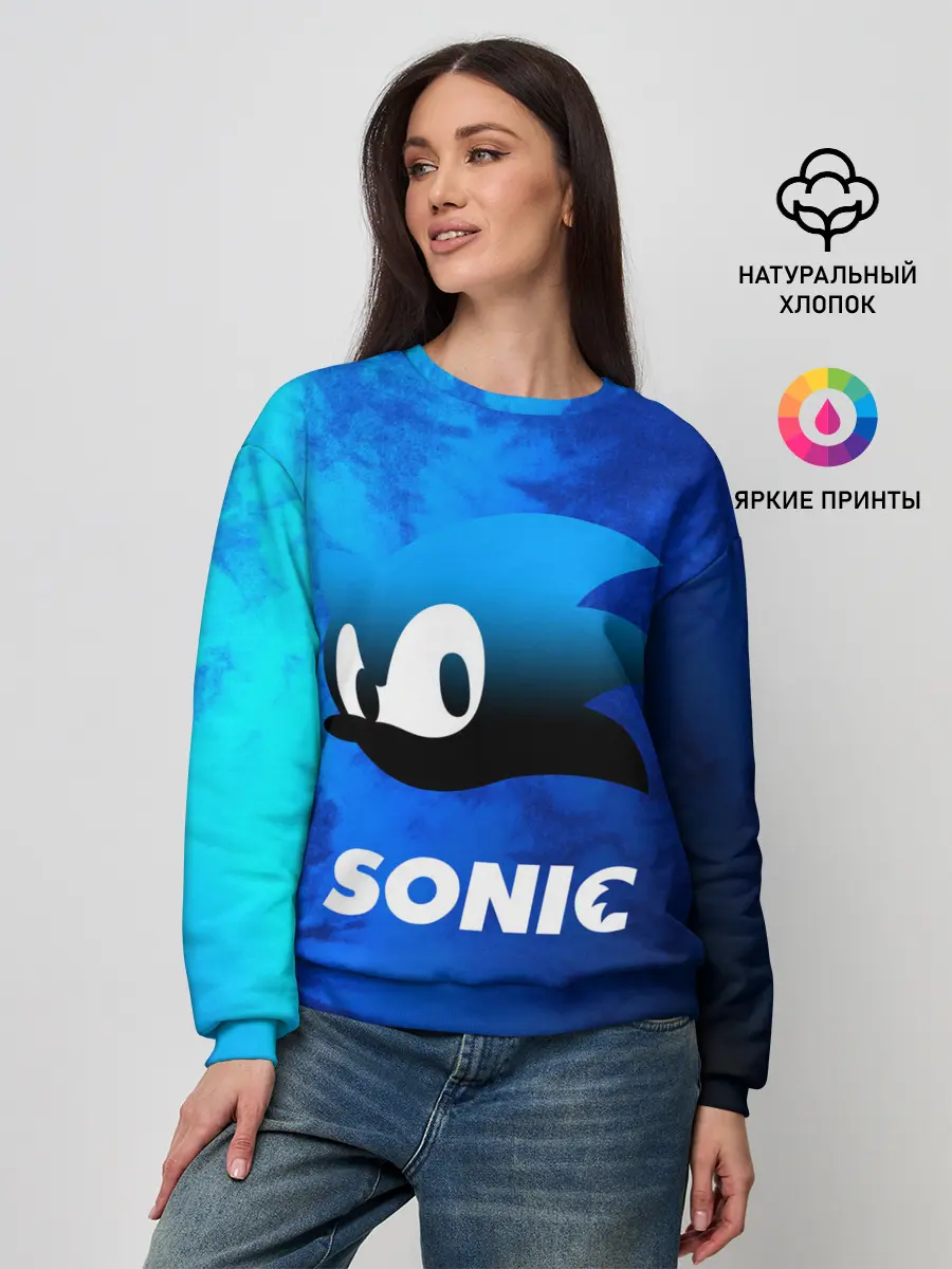 Женский свитшот / СОНИК / SONIC