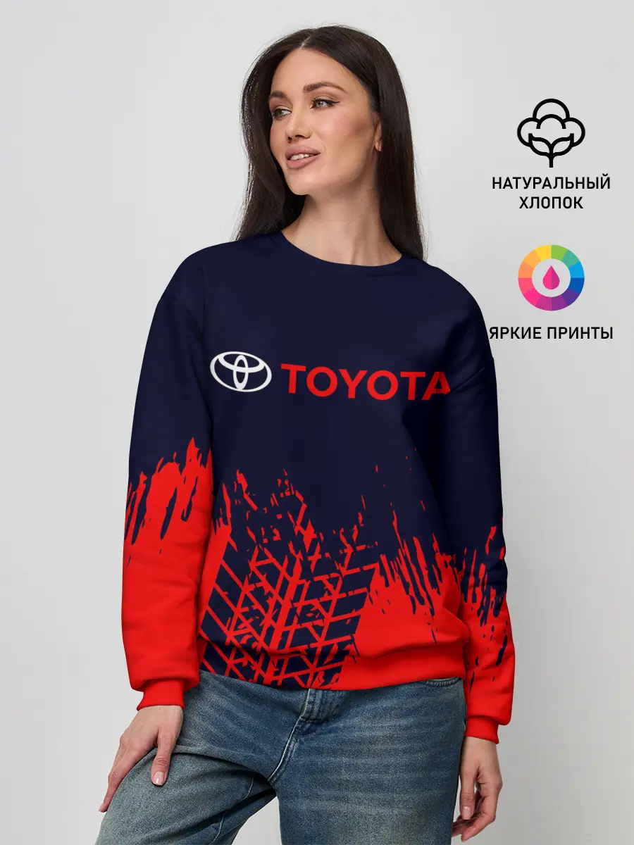 Женский свитшот / TOYOTA / ТОЙОТА