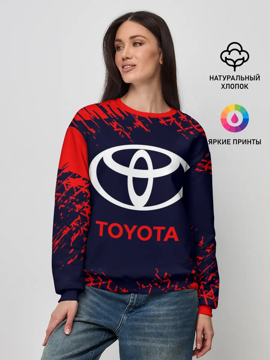 Женский свитшот / TOYOTA / ТОЙОТА
