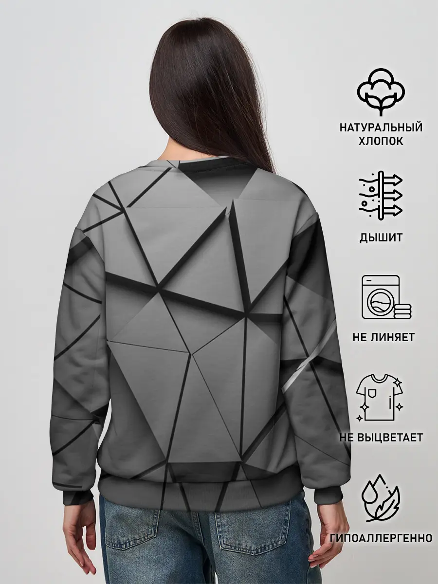 Женский свитшот / ABSTRACTION STYLE