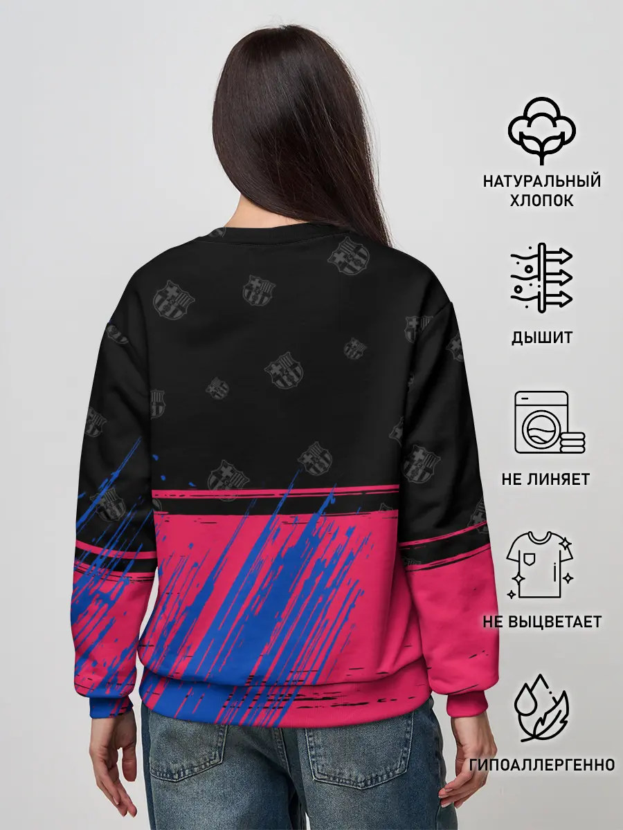 Женский свитшот / BARCELONA / БАРСЕЛОНА