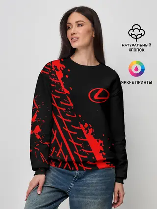 Женский свитшот / LEXUS / ЛЕКСУС