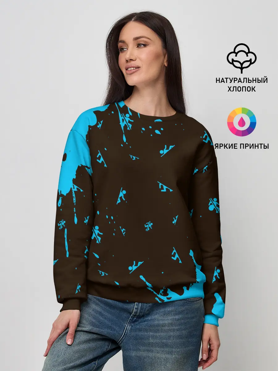 Женский свитшот / PORTAL / ПОРТАЛ