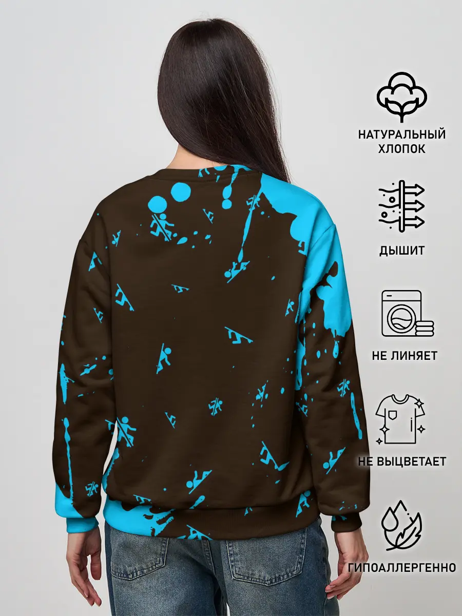 Женский свитшот / PORTAL / ПОРТАЛ