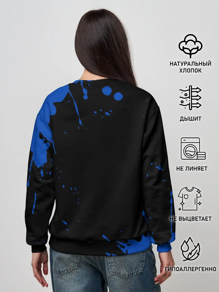 Женский свитшот / BARCELONA / БАРСЕЛОНА