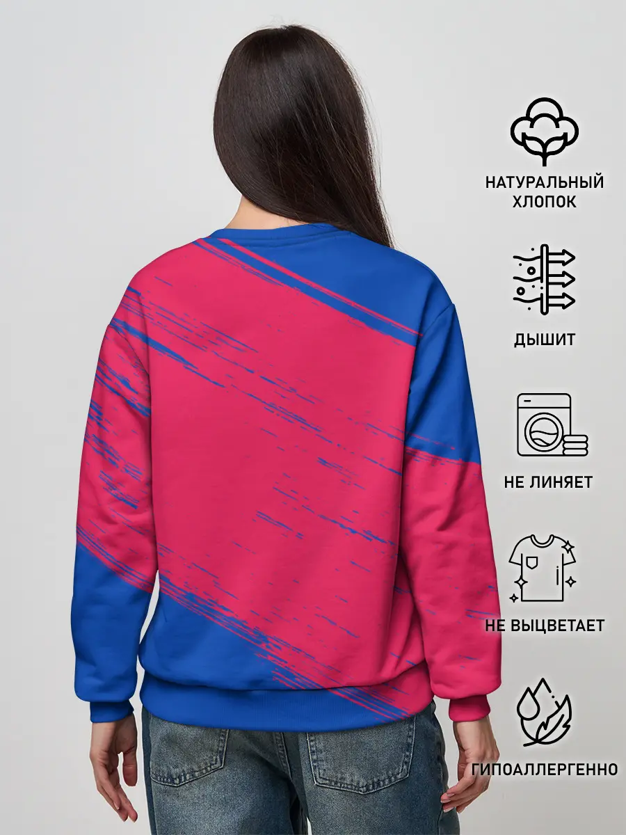 Женский свитшот / BARCELONA / БАРСЕЛОНА