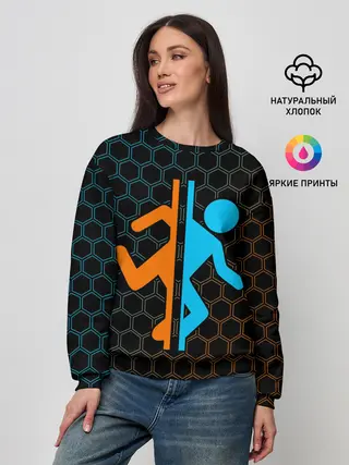 Женский свитшот / PORTAL / ПОРТАЛ