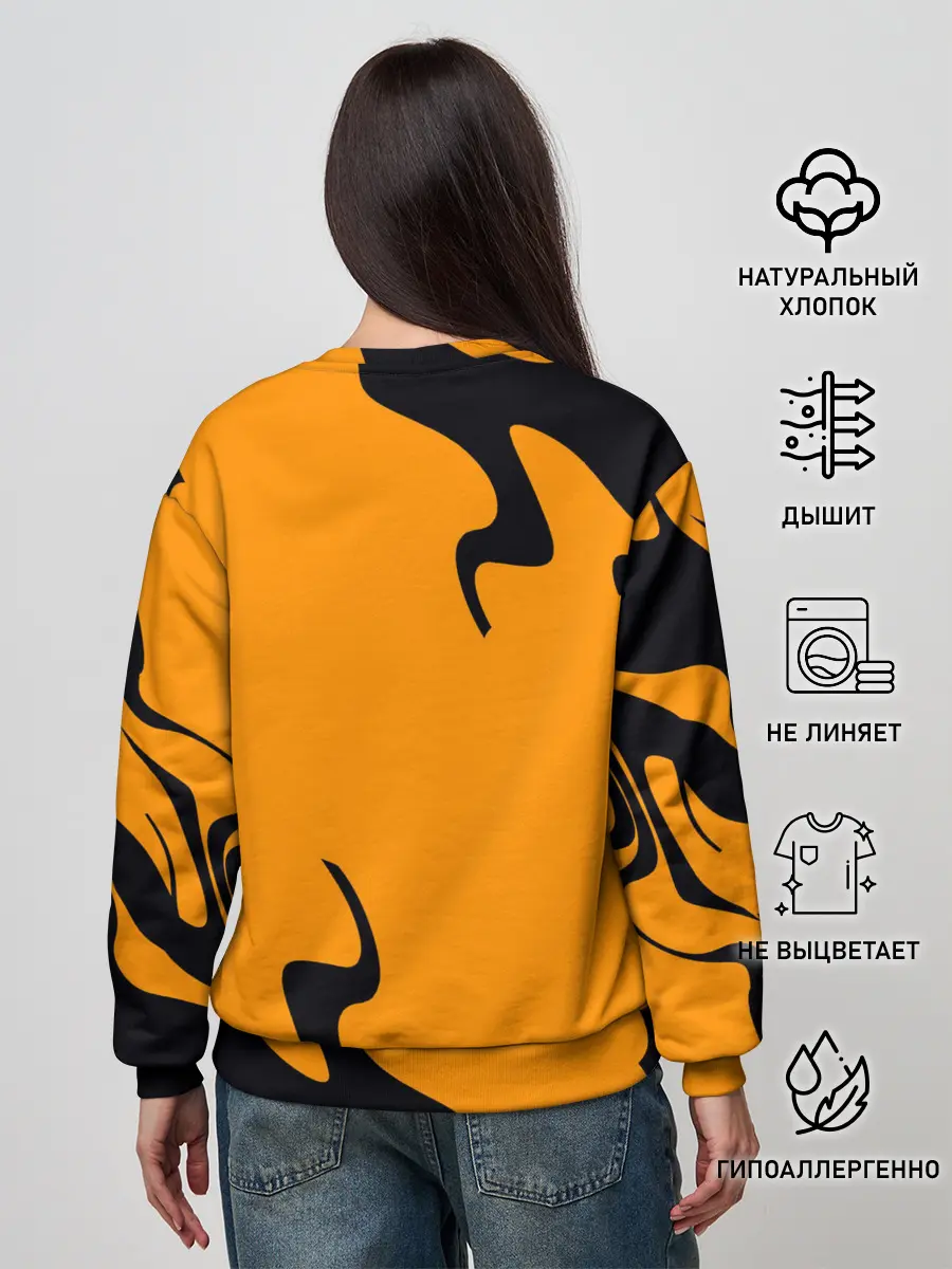 Женский свитшот / Кот- мем