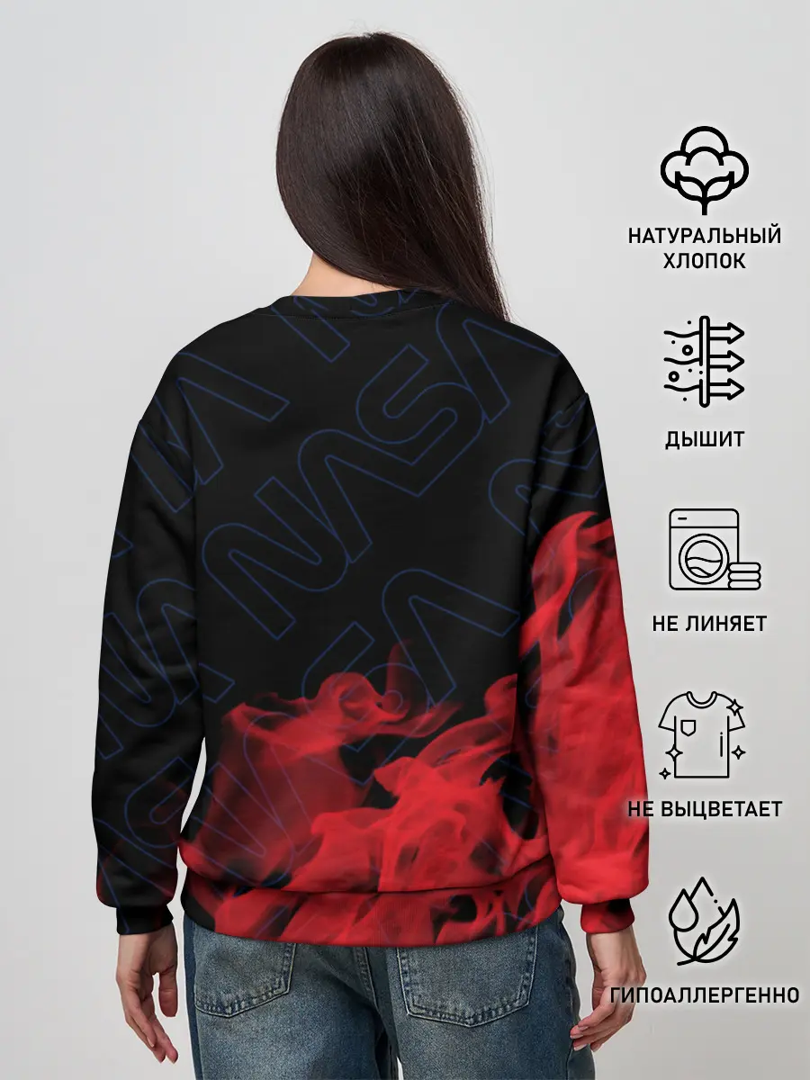 Женский свитшот / NASA / НАСА