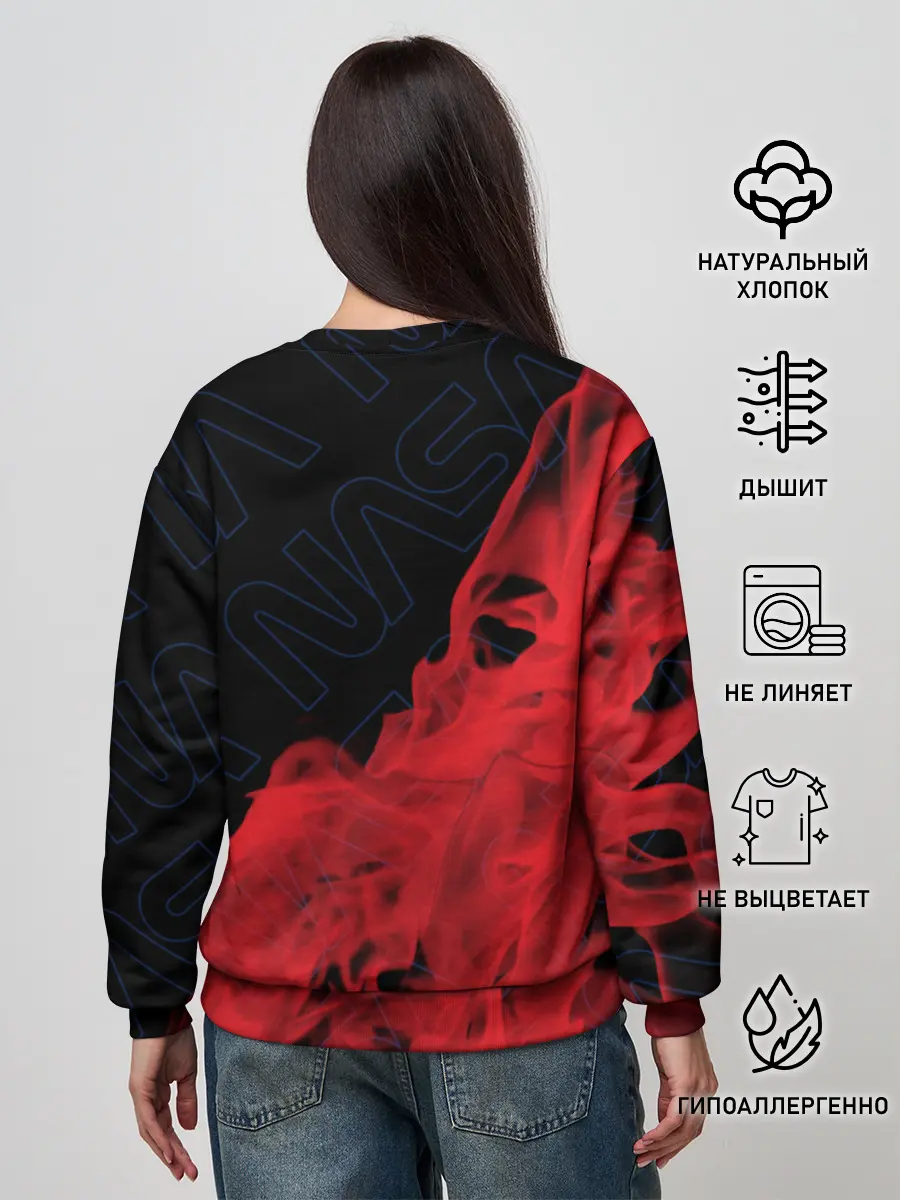 Женский свитшот / NASA / НАСА