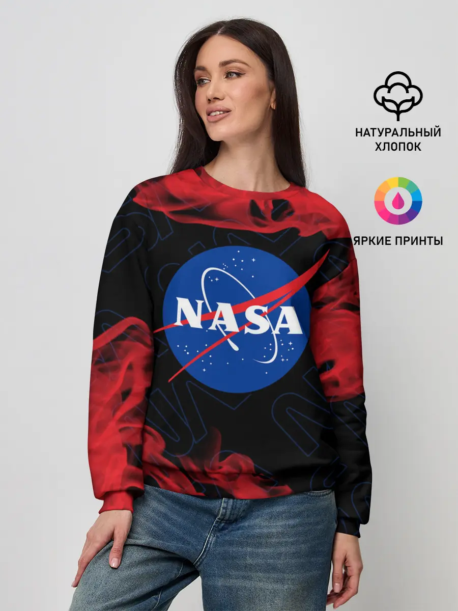 Женский свитшот / NASA / НАСА