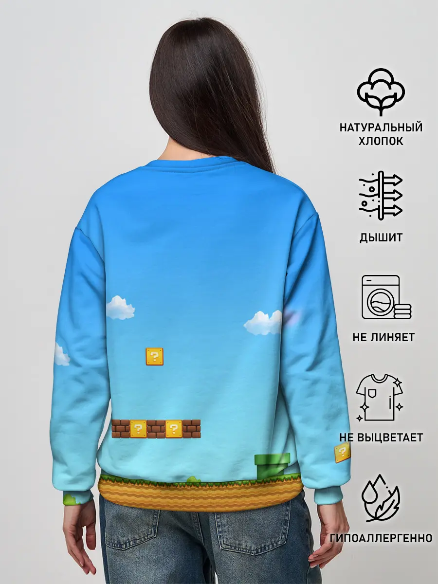 Женский свитшот / Mario