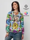 Женский свитшот / Buzova pop-art