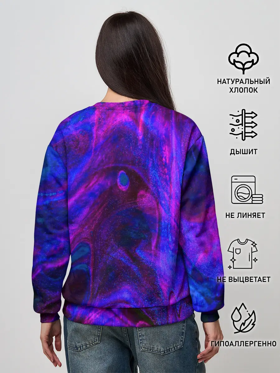 Женский свитшот / Space