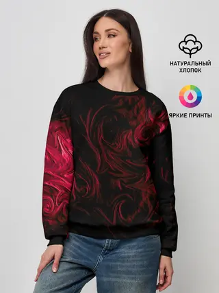 Женский свитшот / Fire