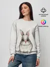 Женский свитшот / зайка