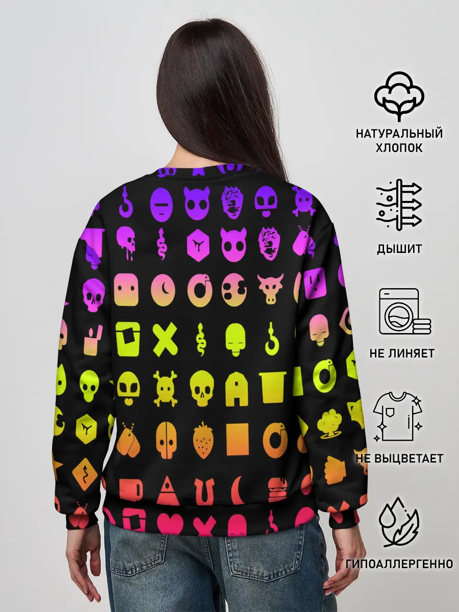 Женский свитшот / Любовь, смерть и роботы