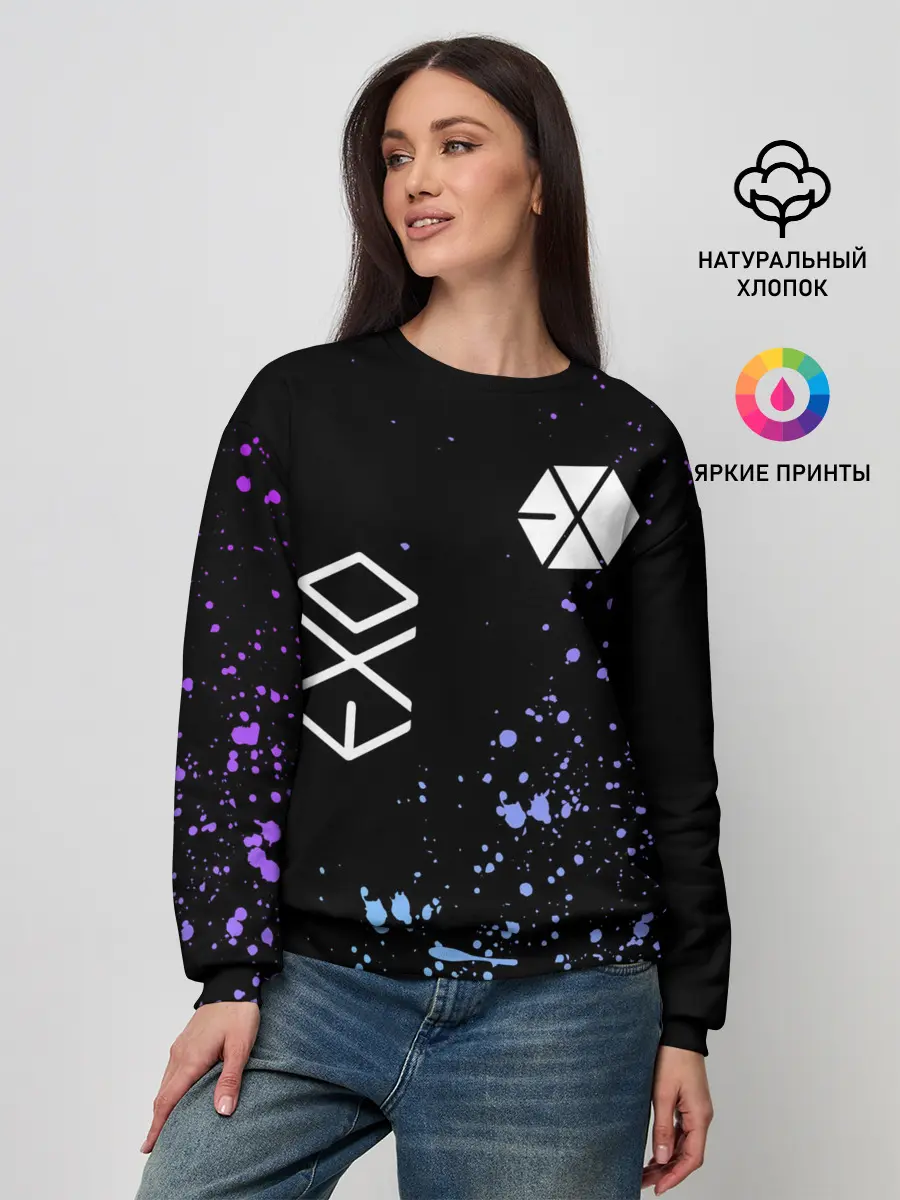 Женский свитшот / EXO BAND.