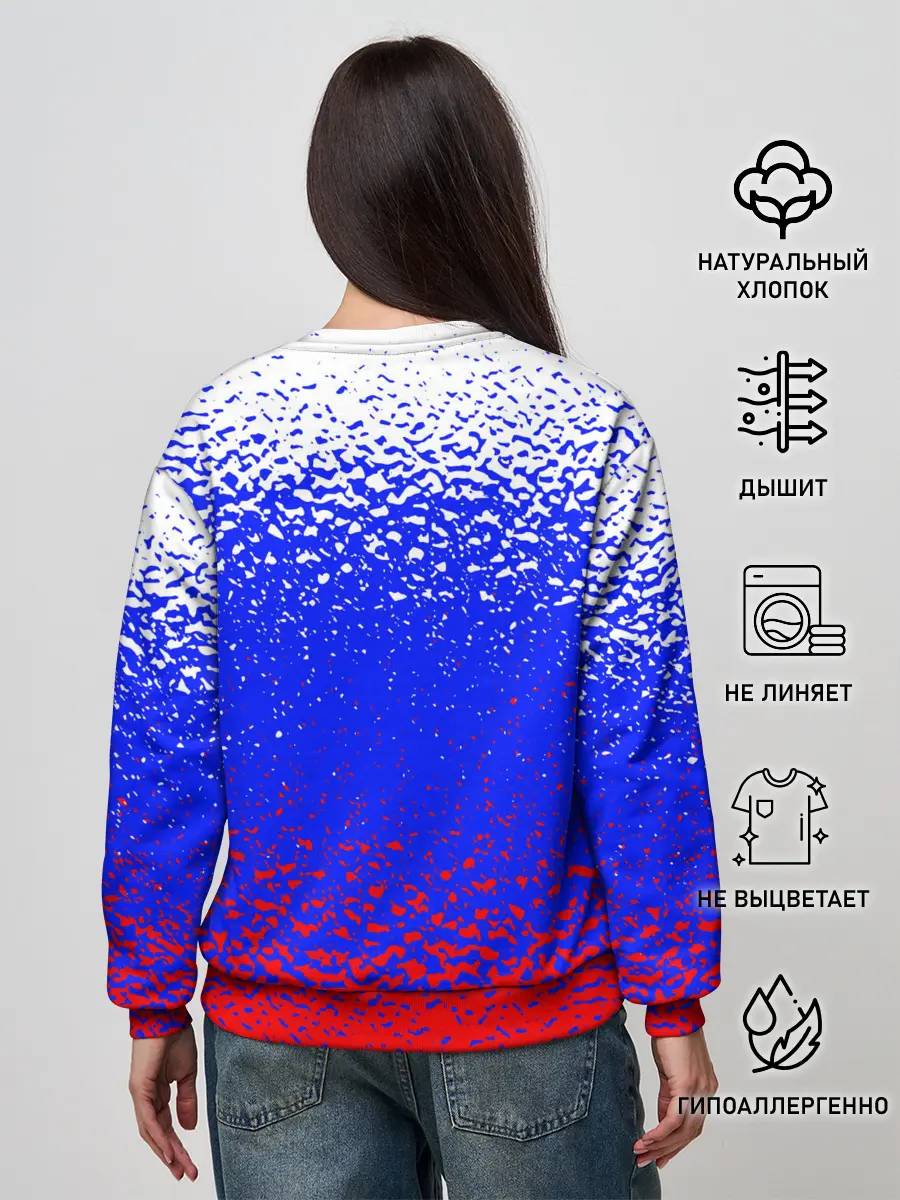 Женский свитшот / Текстура.