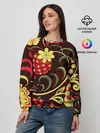 Женский свитшот / Хохлома